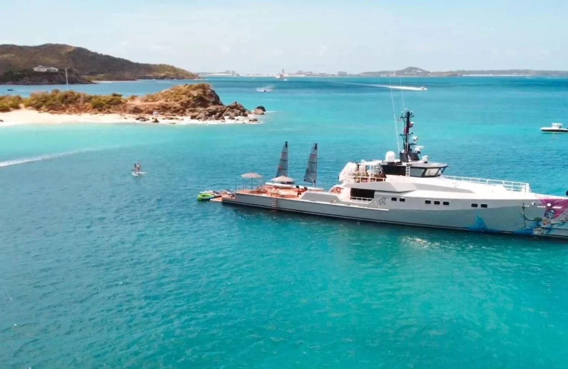 An image of Bad Company Support yacht