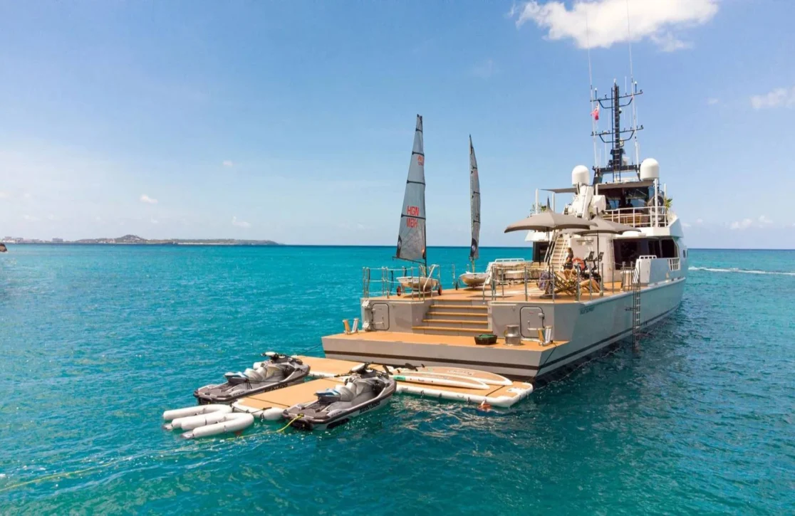 An image of Bad Company Support yacht