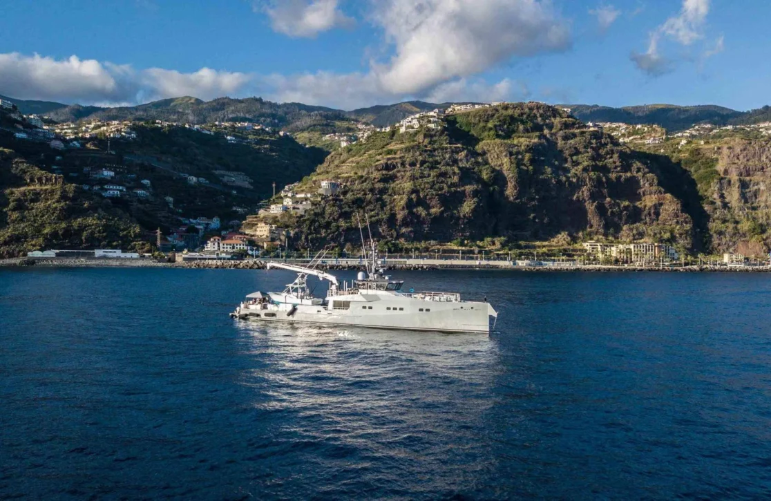 An image of Bad Company Support yacht