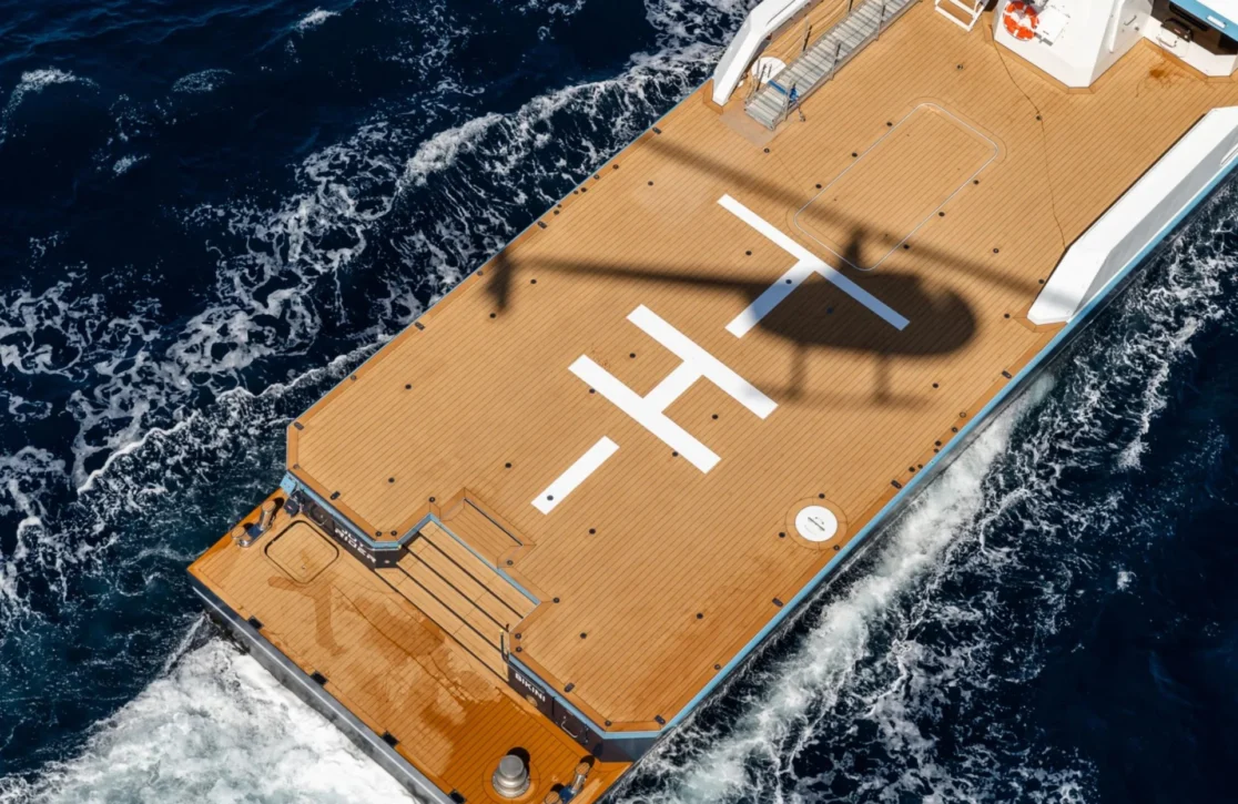 An image of Bad Company Support yacht