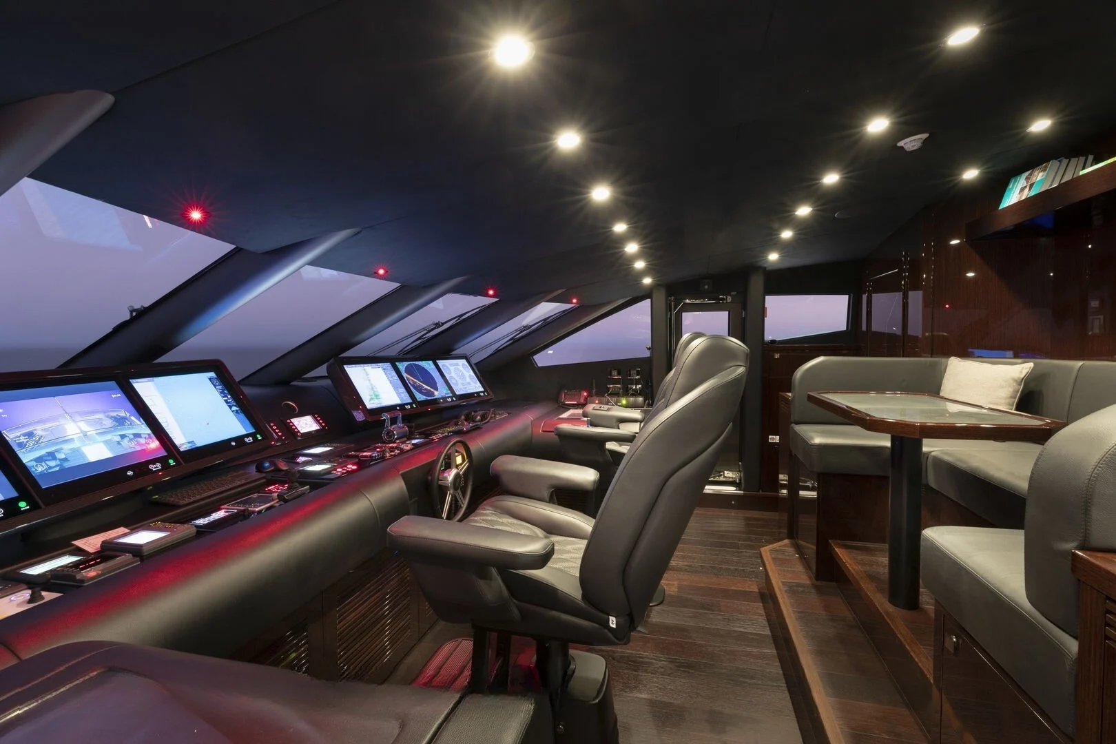 A preview of interior Bridge driving area