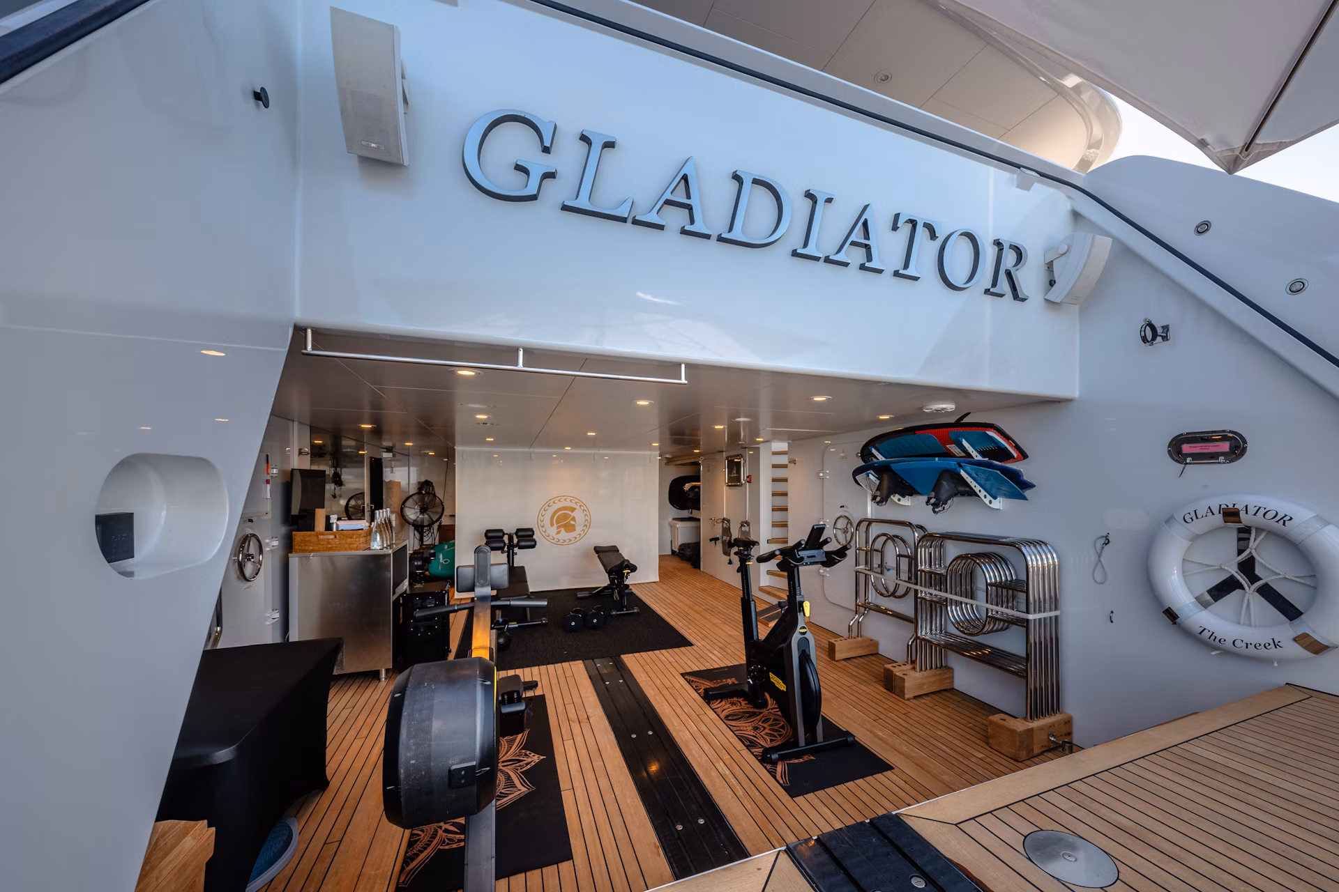 An image of Gladiator yacht