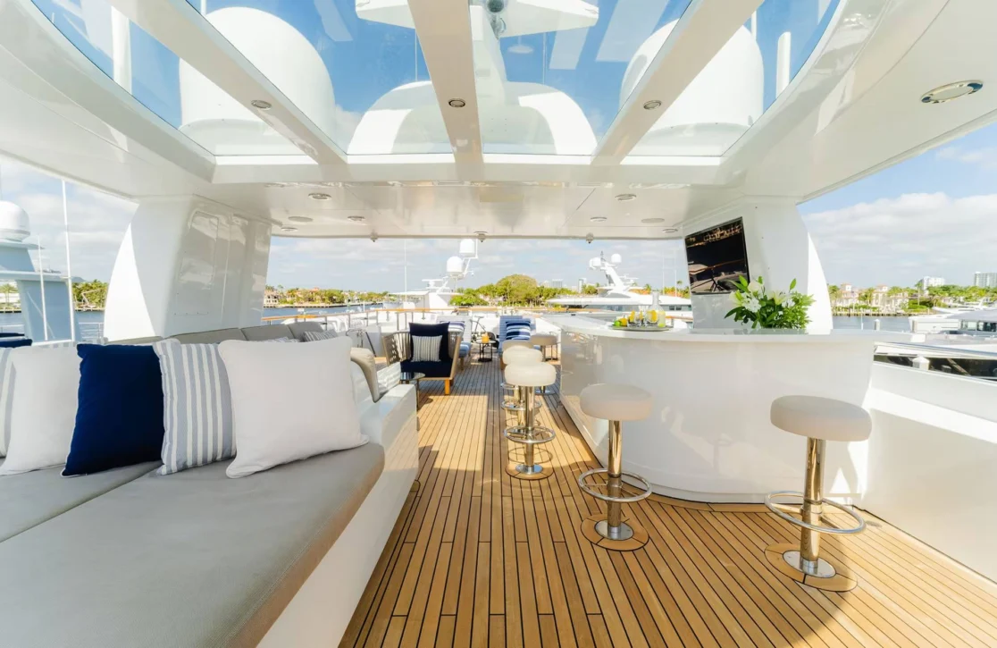 An image of Ocean’s Seven yacht