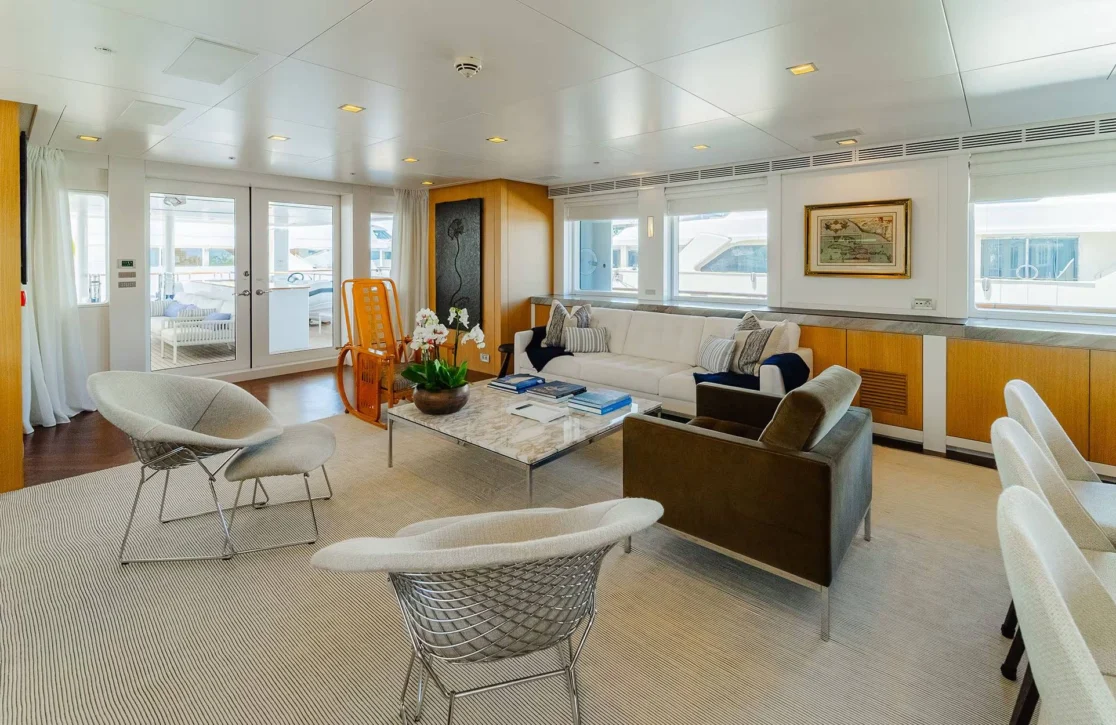 An image of Ocean’s Seven yacht