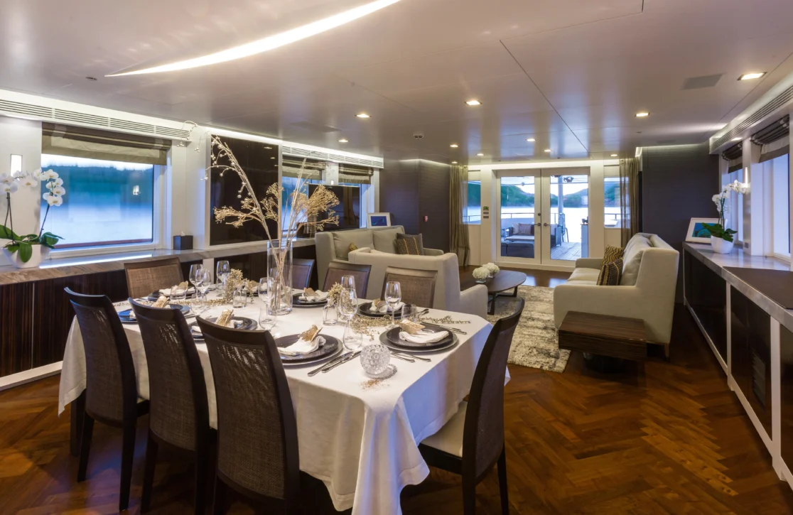 An image of Ocean’s Seven yacht