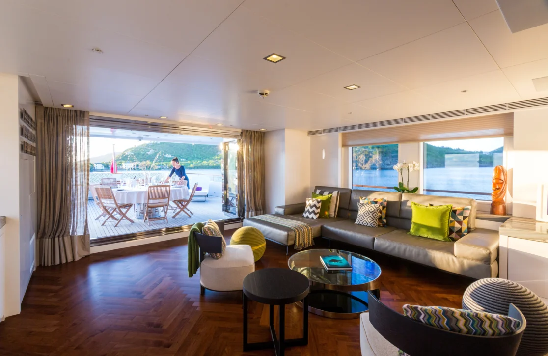 An image of Ocean’s Seven yacht