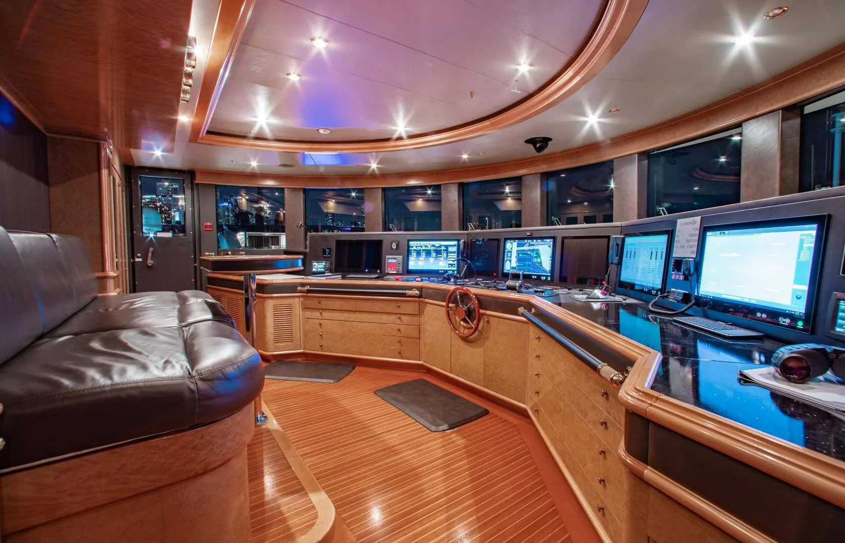 A preview of interior Bridge driving area