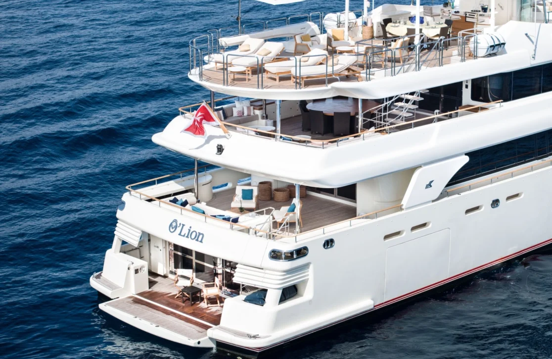 An image of O’lion yacht