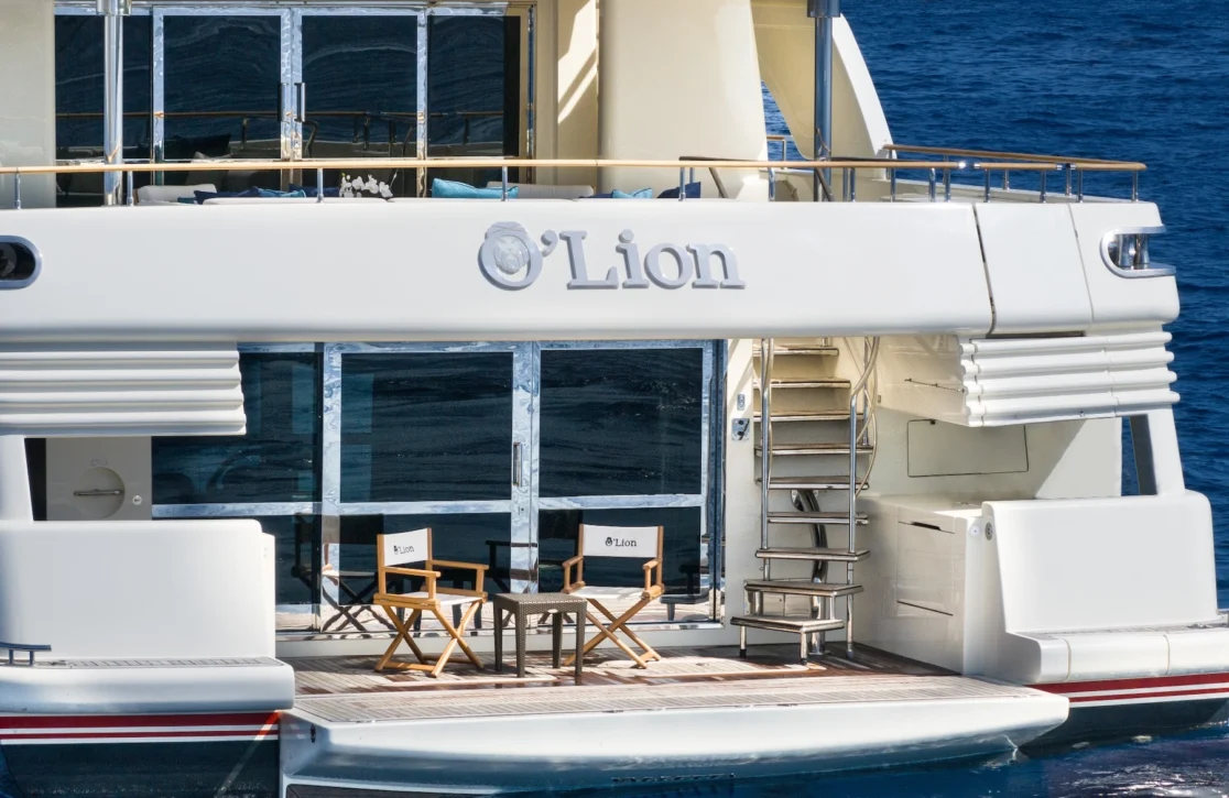 An image of O’lion yacht