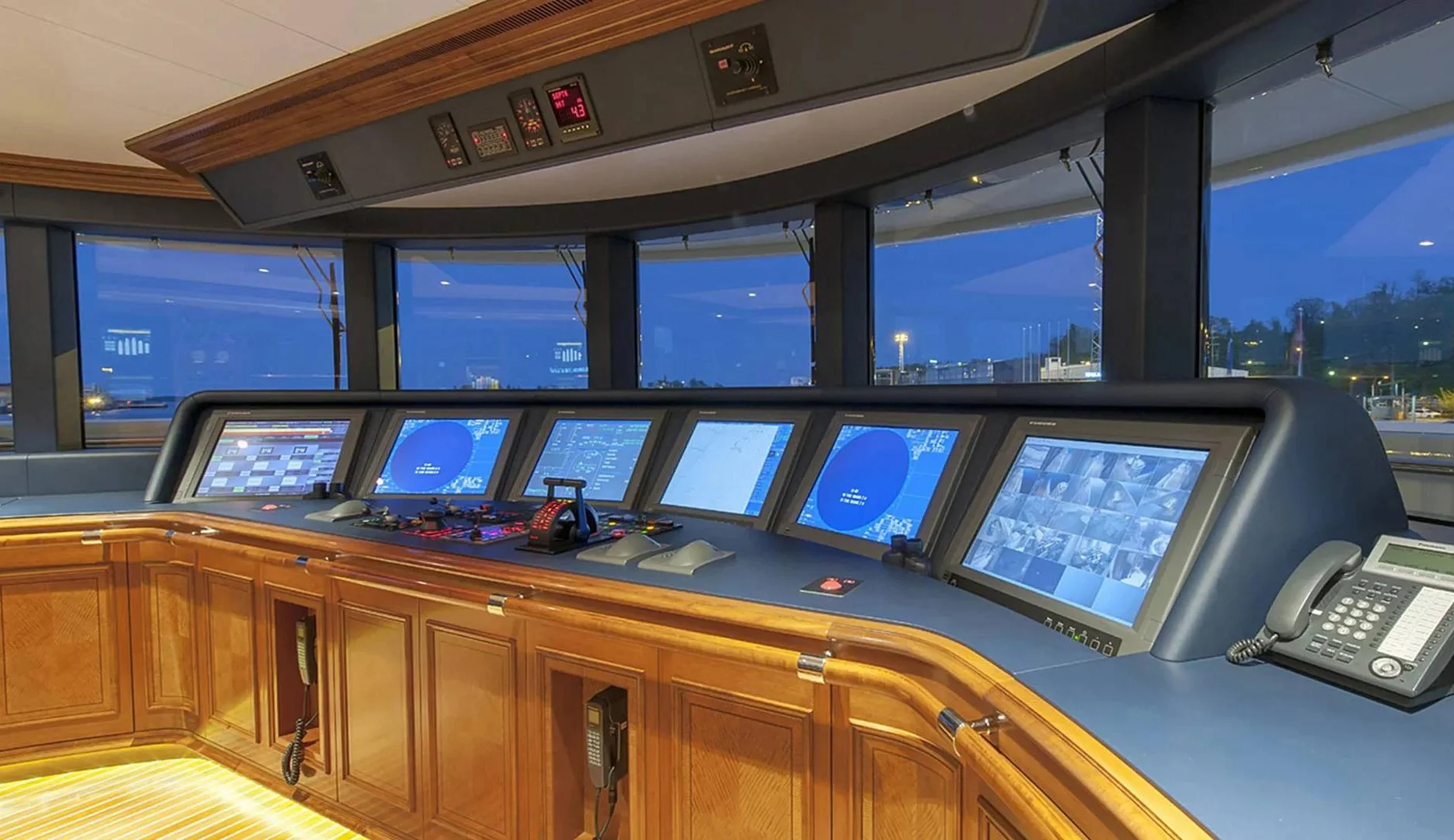 A preview of interior Bridge driving area