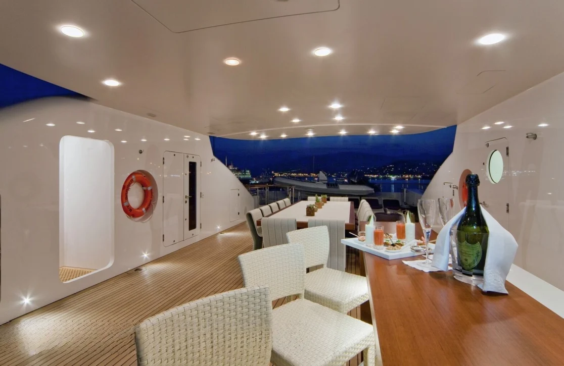An image of Baraka yacht