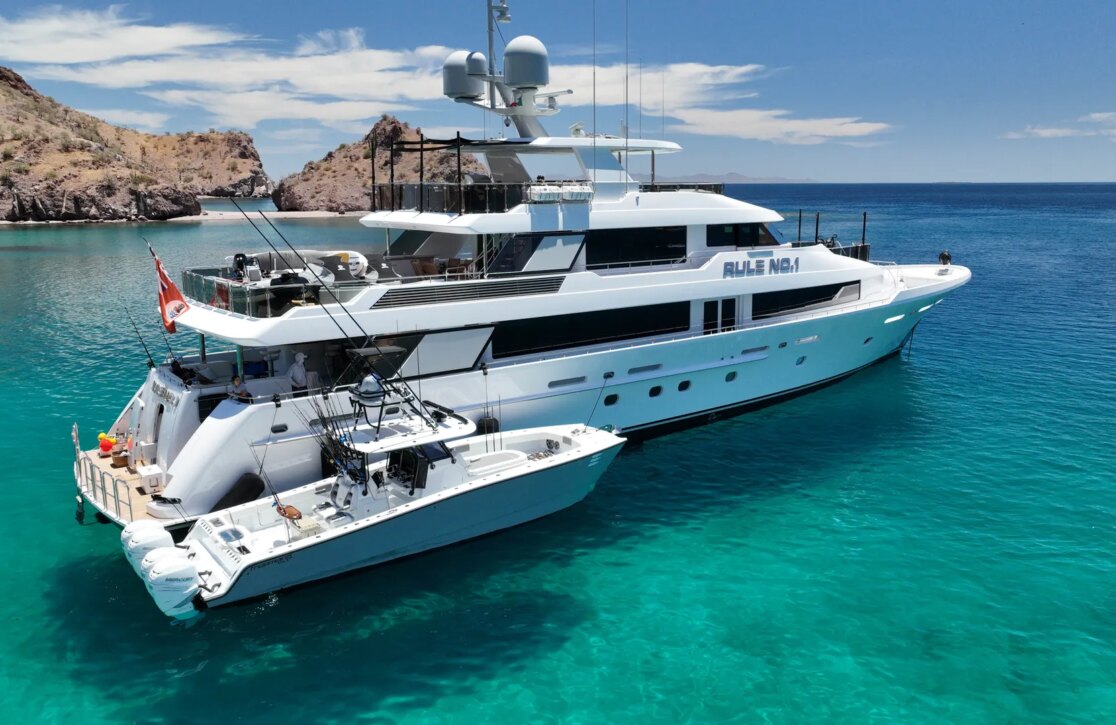 An image of Rule No.1 yacht