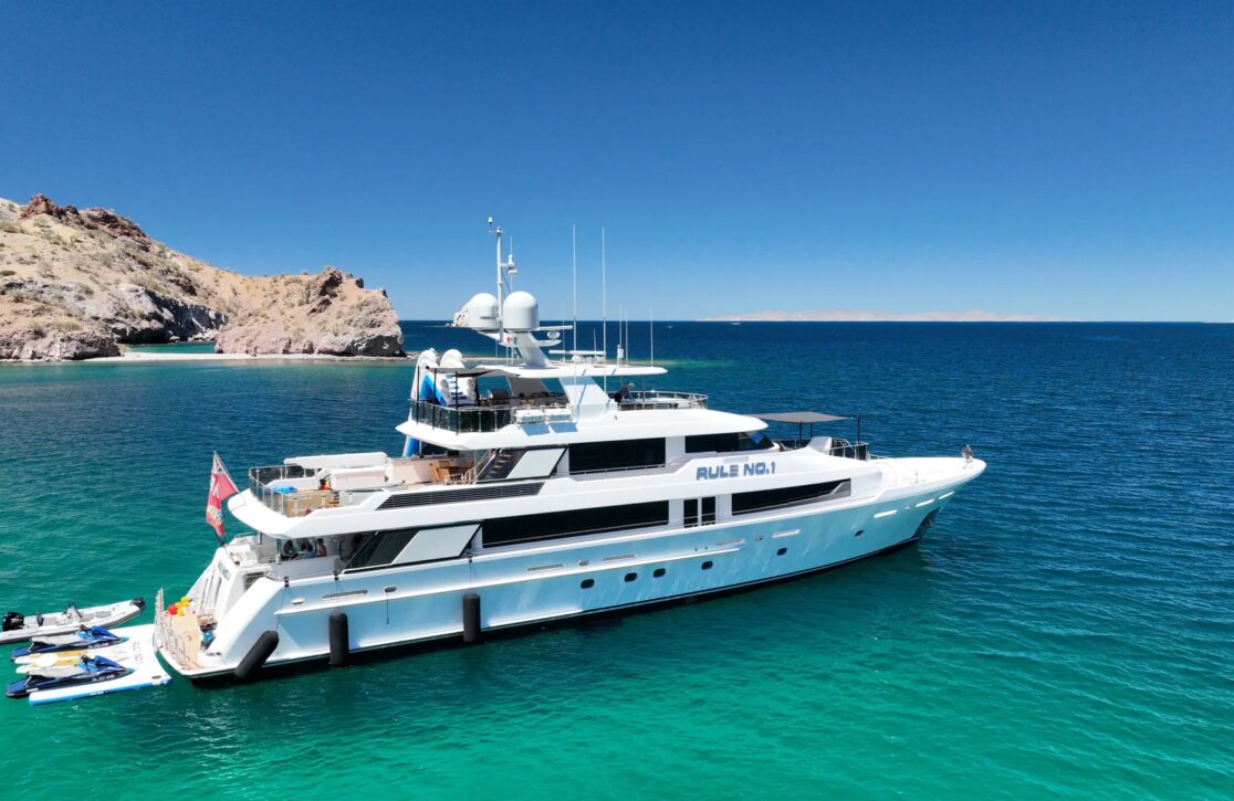 An image of Rule No.1 yacht