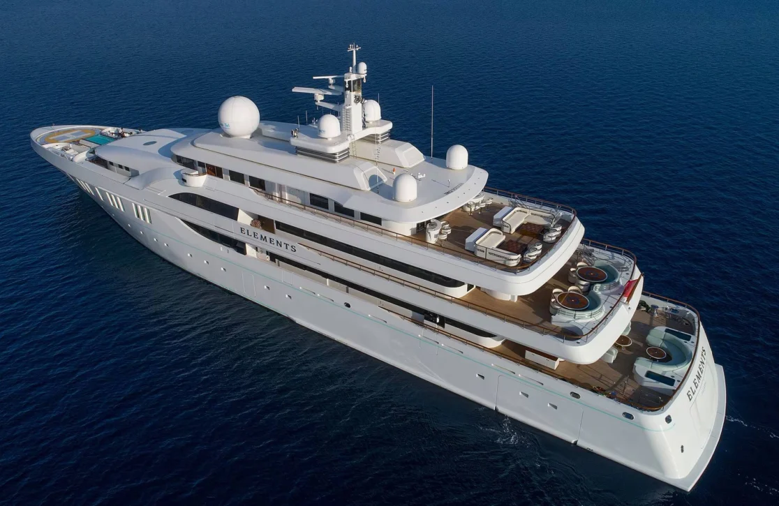 An image of Elements yacht