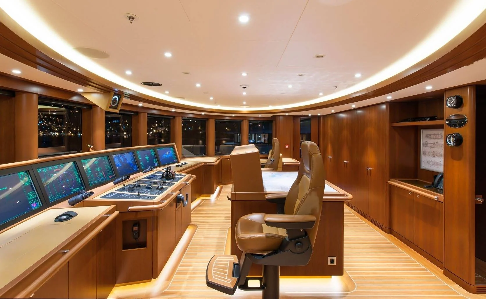 A preview of interior Bridge driving area