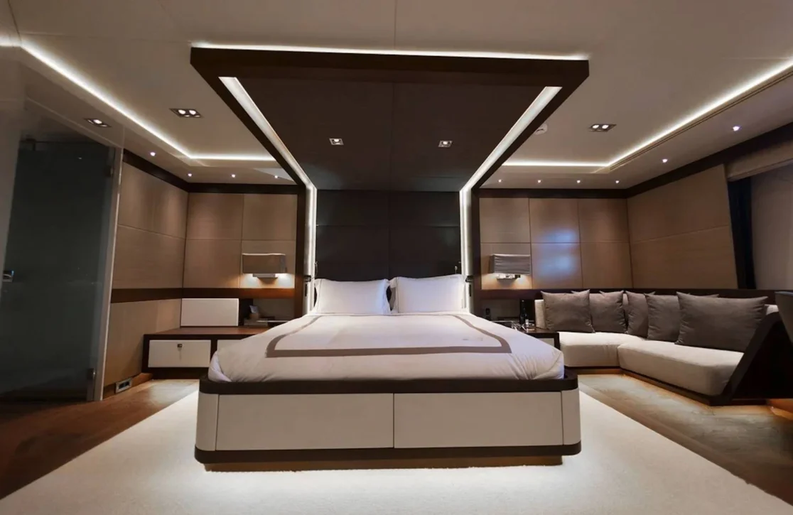An image of Santorini yacht