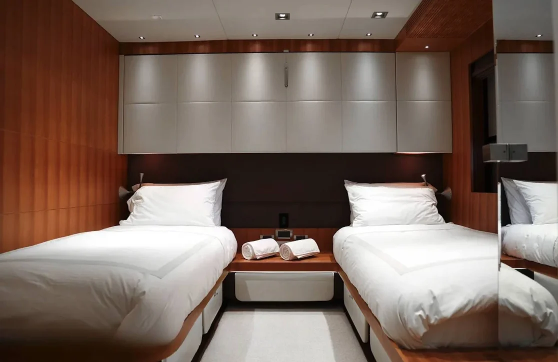 An image of Santorini yacht