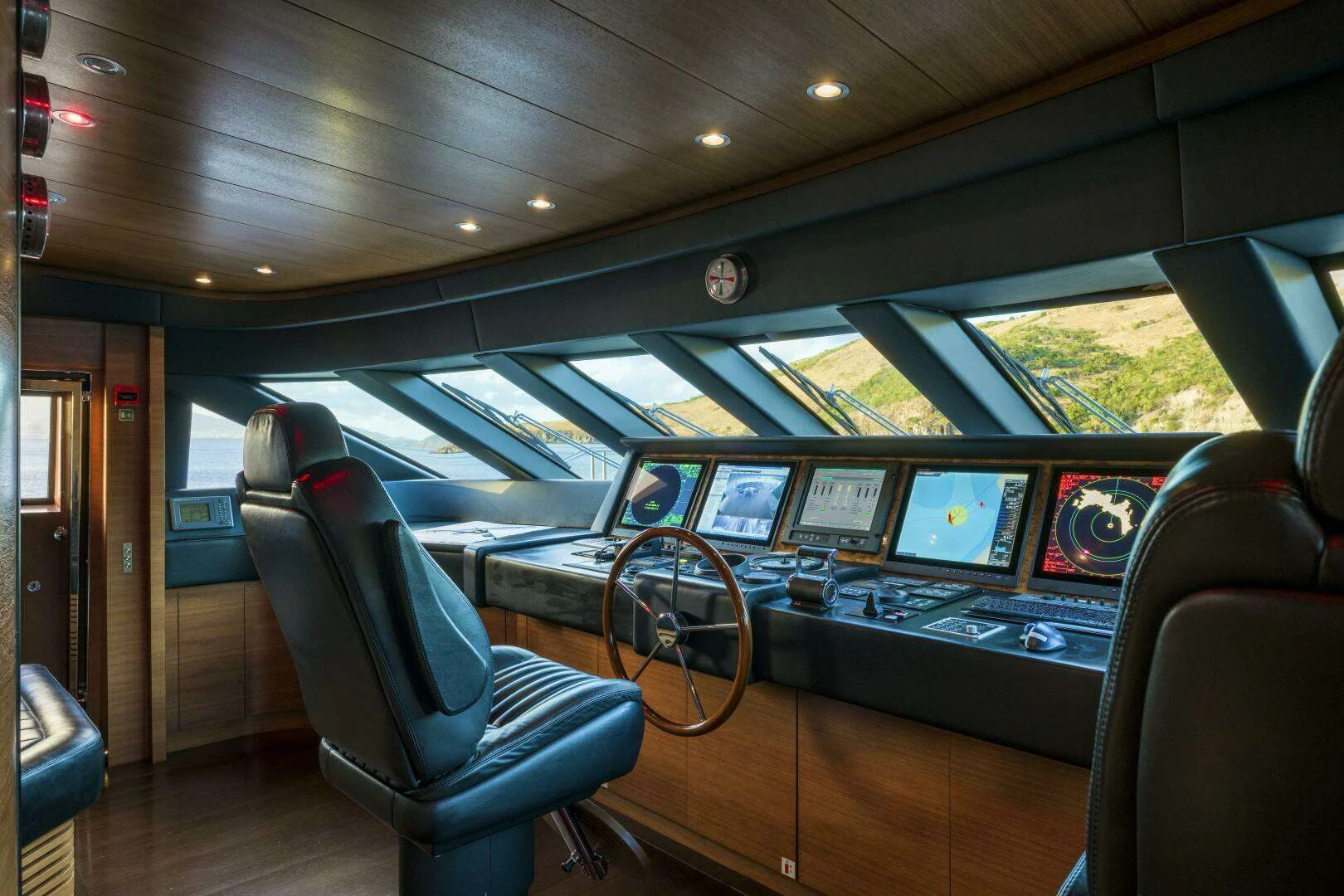 A preview of interior Bridge driving area