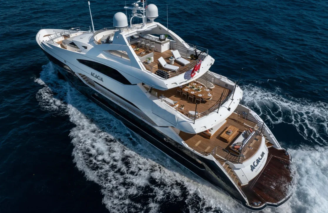 An image of Acacia yacht