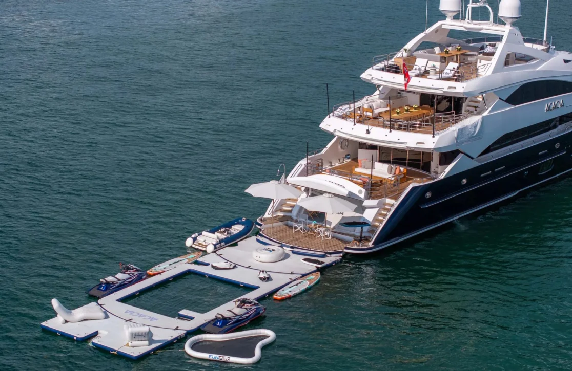 An image of Acacia yacht