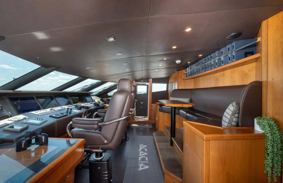 An image of Acacia yacht