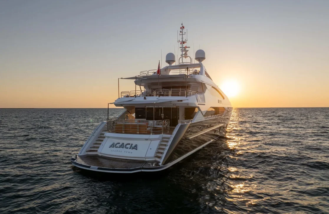 An image of Acacia yacht