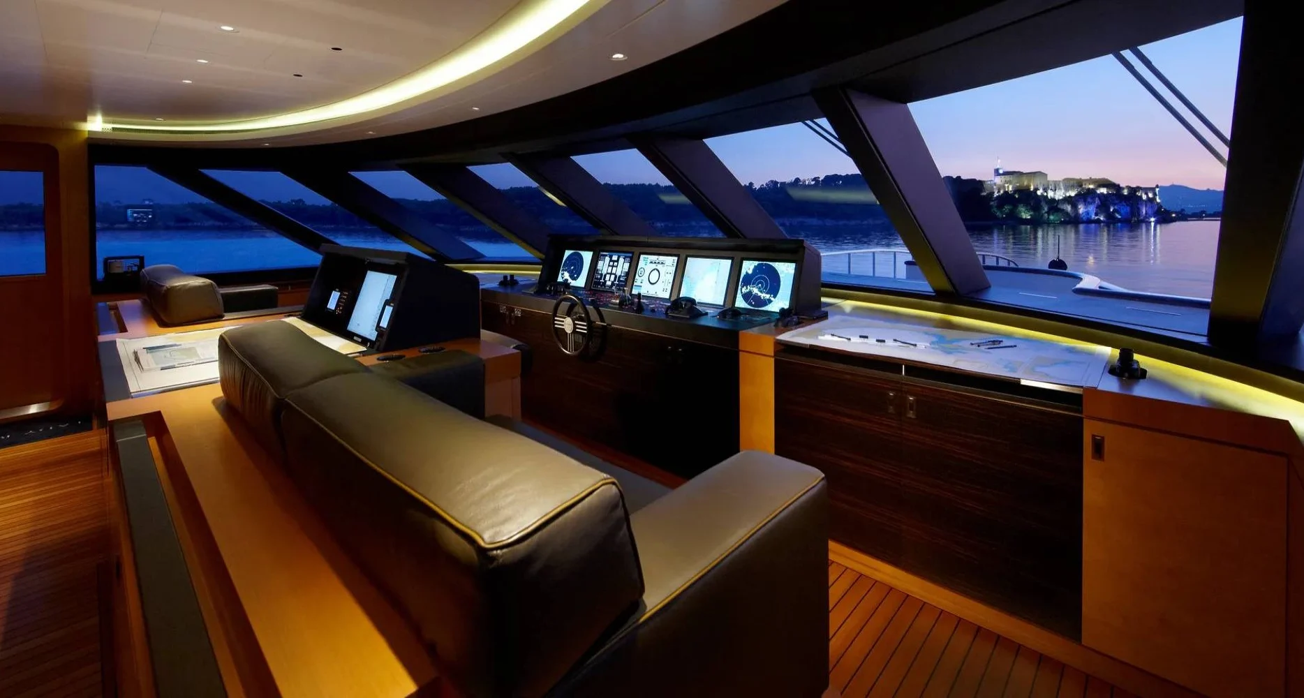 A preview of interior Bridge driving area