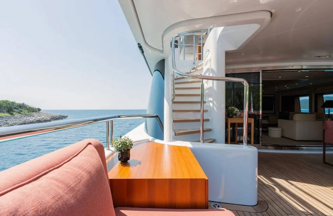 An image of Tirea yacht