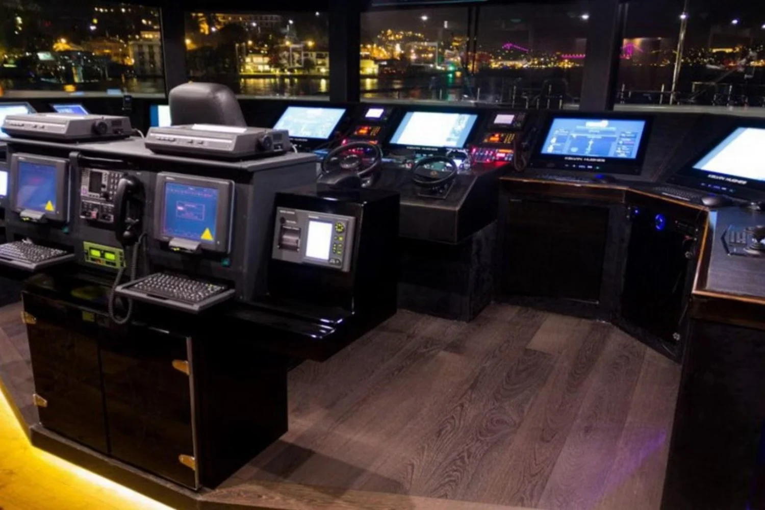 A preview of interior Bridge driving area
