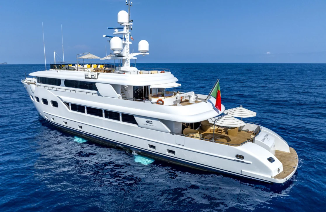 An image of Baron Trenck yacht
