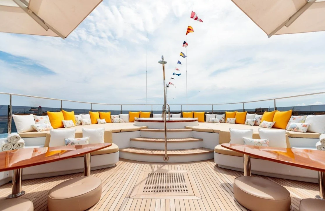 An image of Baron Trenck yacht