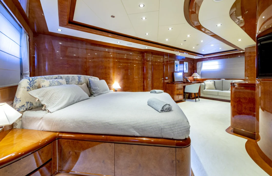 An image of Baron Trenck yacht