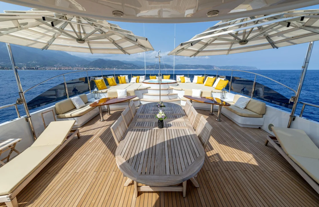 An image of Baron Trenck yacht