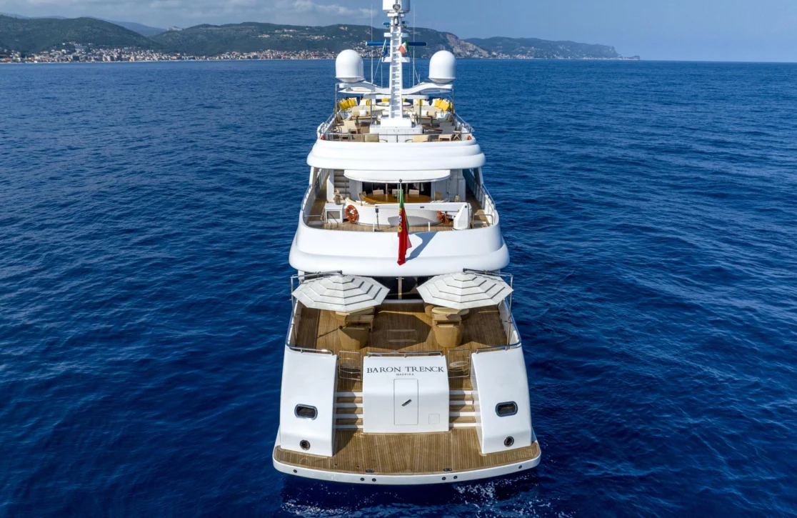 An image of Baron Trenck yacht