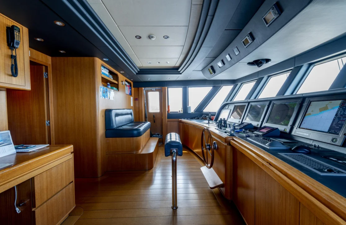 An image of Baron Trenck yacht