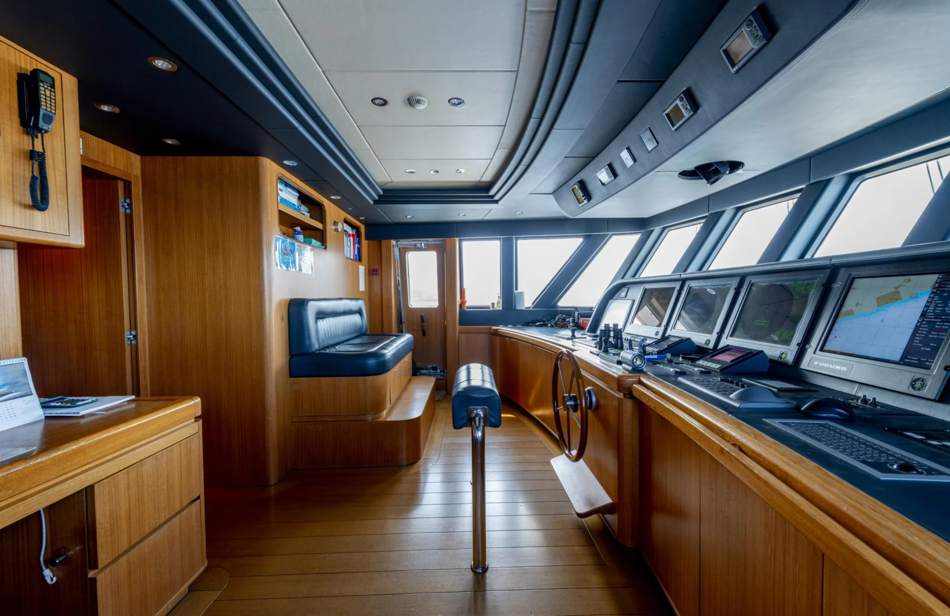 A preview of interior Bridge driving area