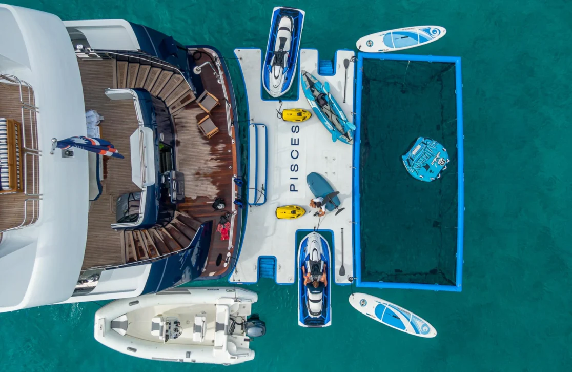 An image of Pisces yacht