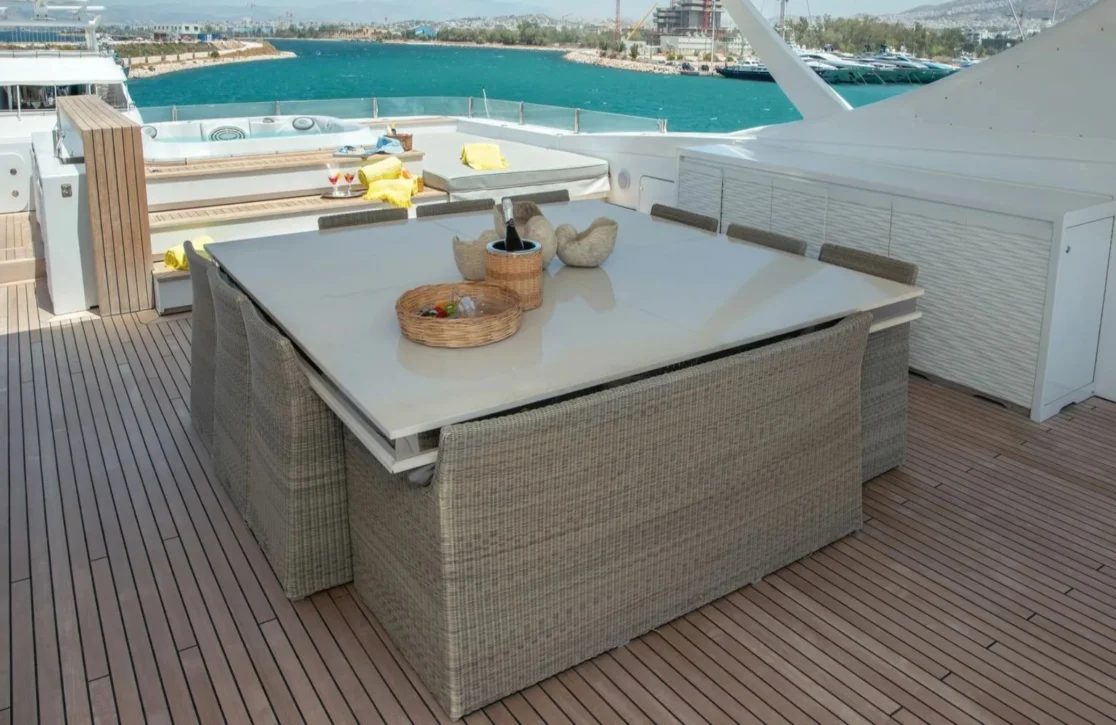 An image of Ipanemas yacht