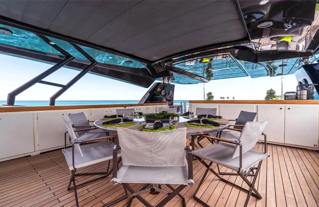 An image of M yacht
