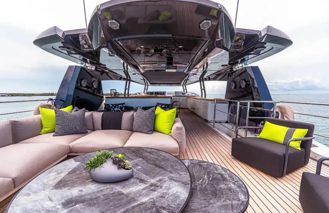 An image of M yacht