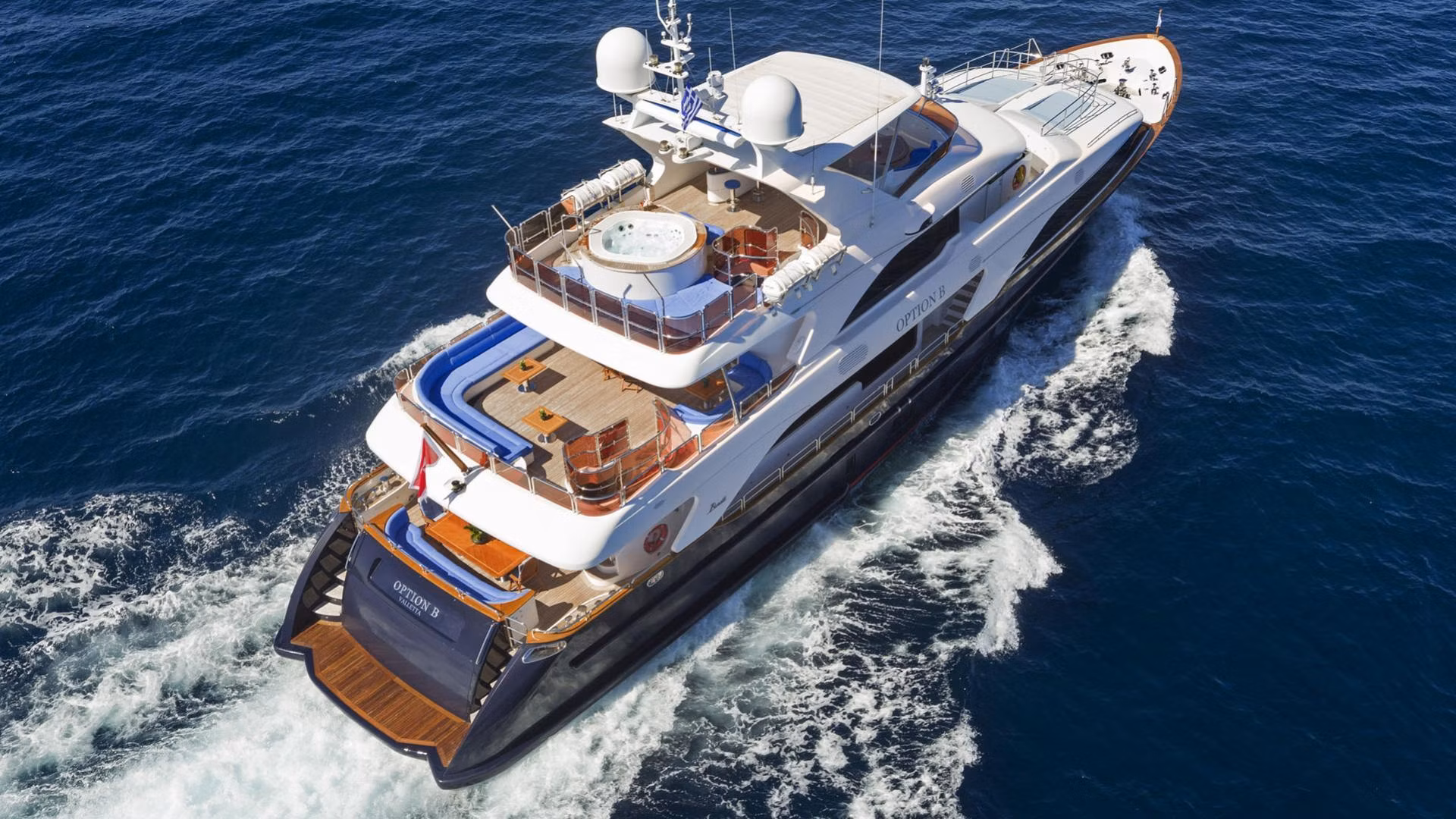 An image of Option B yacht
