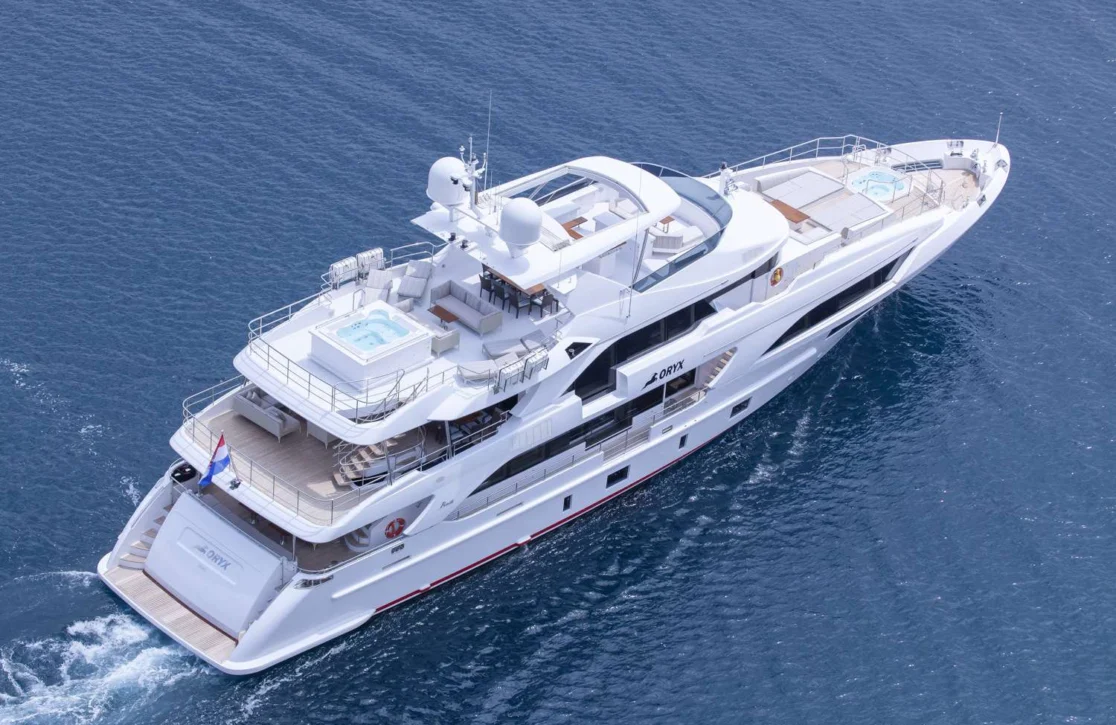 An image of Oryx yacht