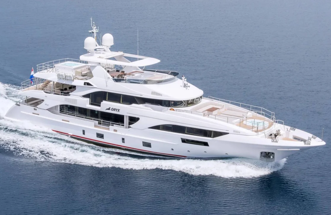 An image of Oryx yacht