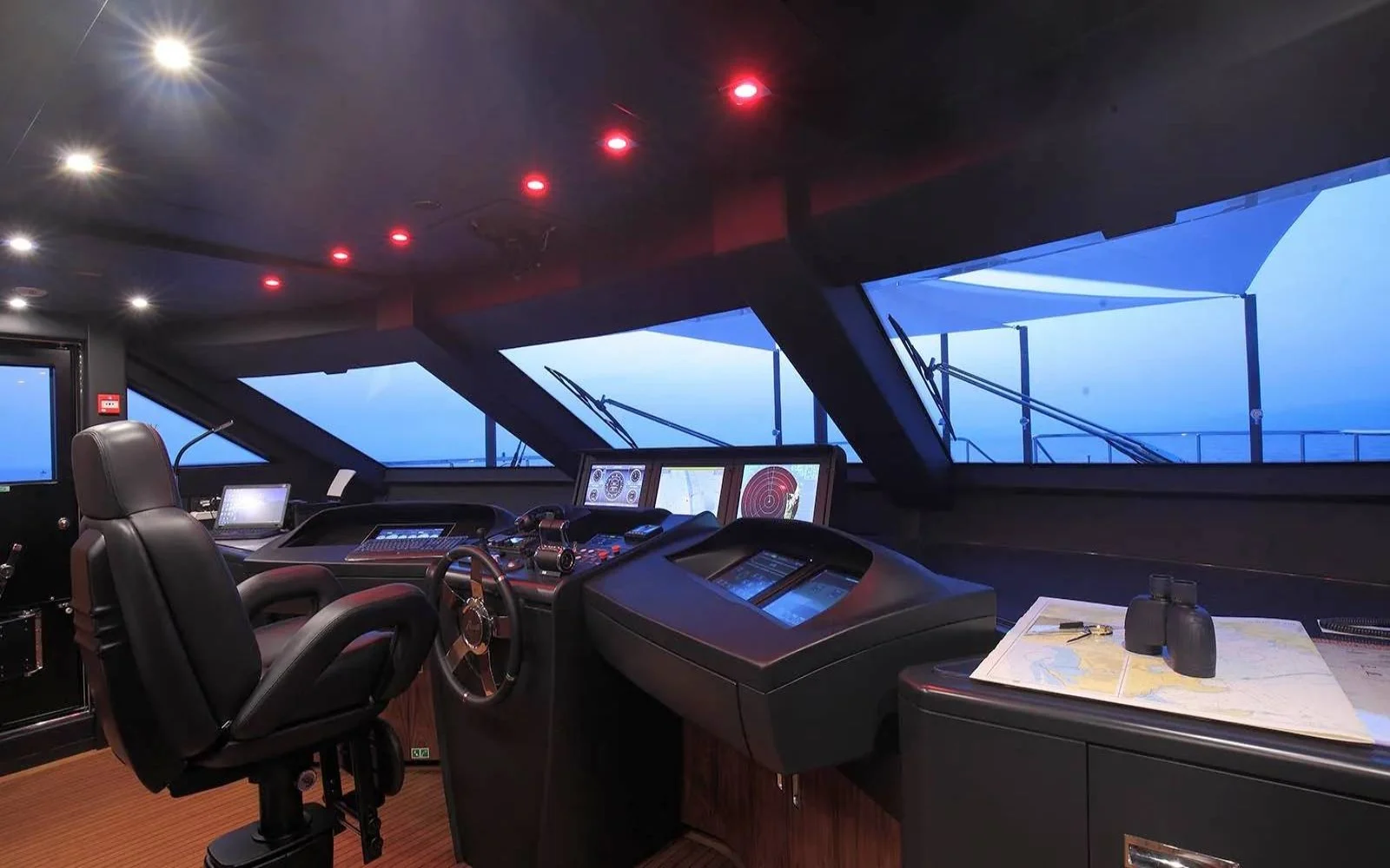 A preview of interior Bridge driving area