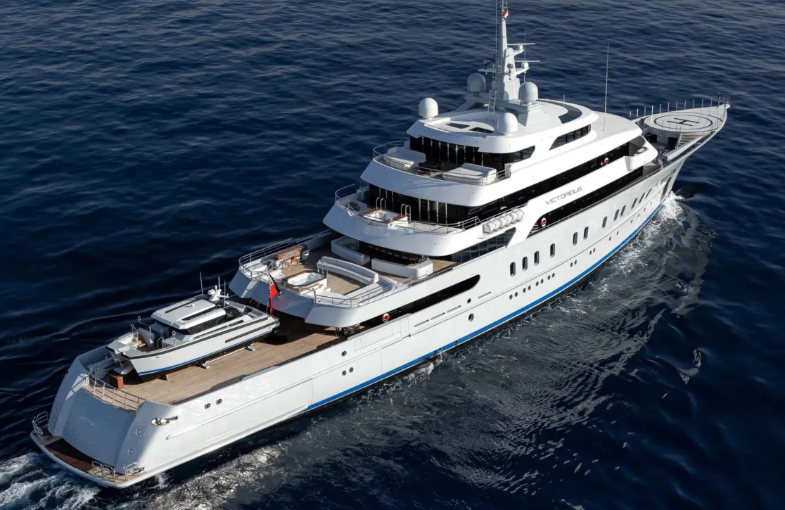 An image of Victorious yacht
