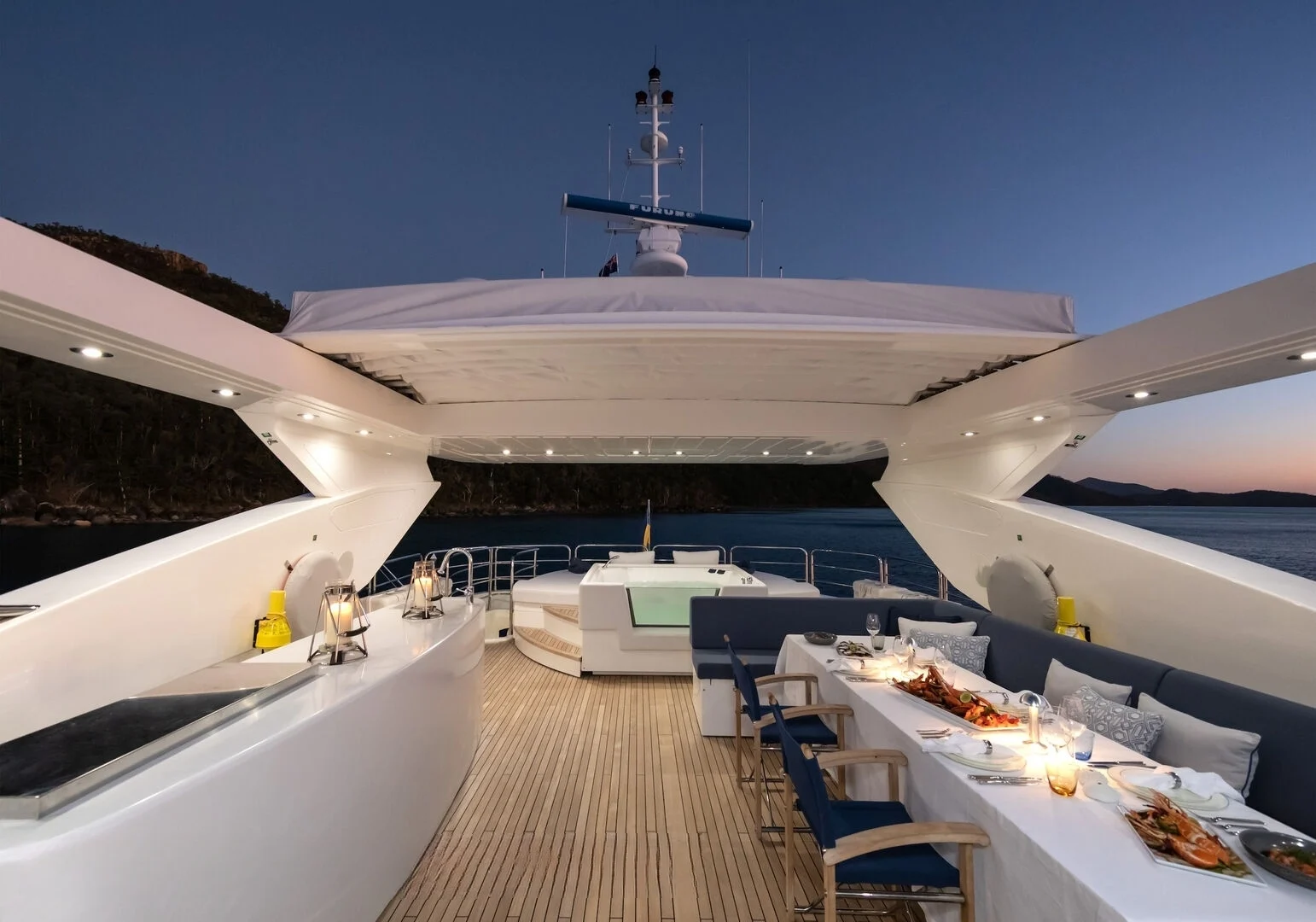 An image of Three Rivers yacht