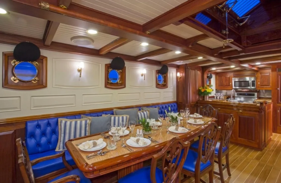 An image of Columbia yacht