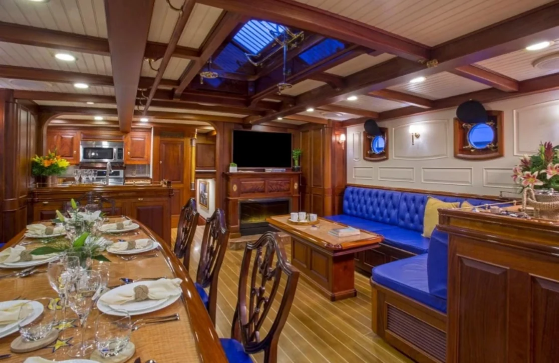 An image of Columbia yacht