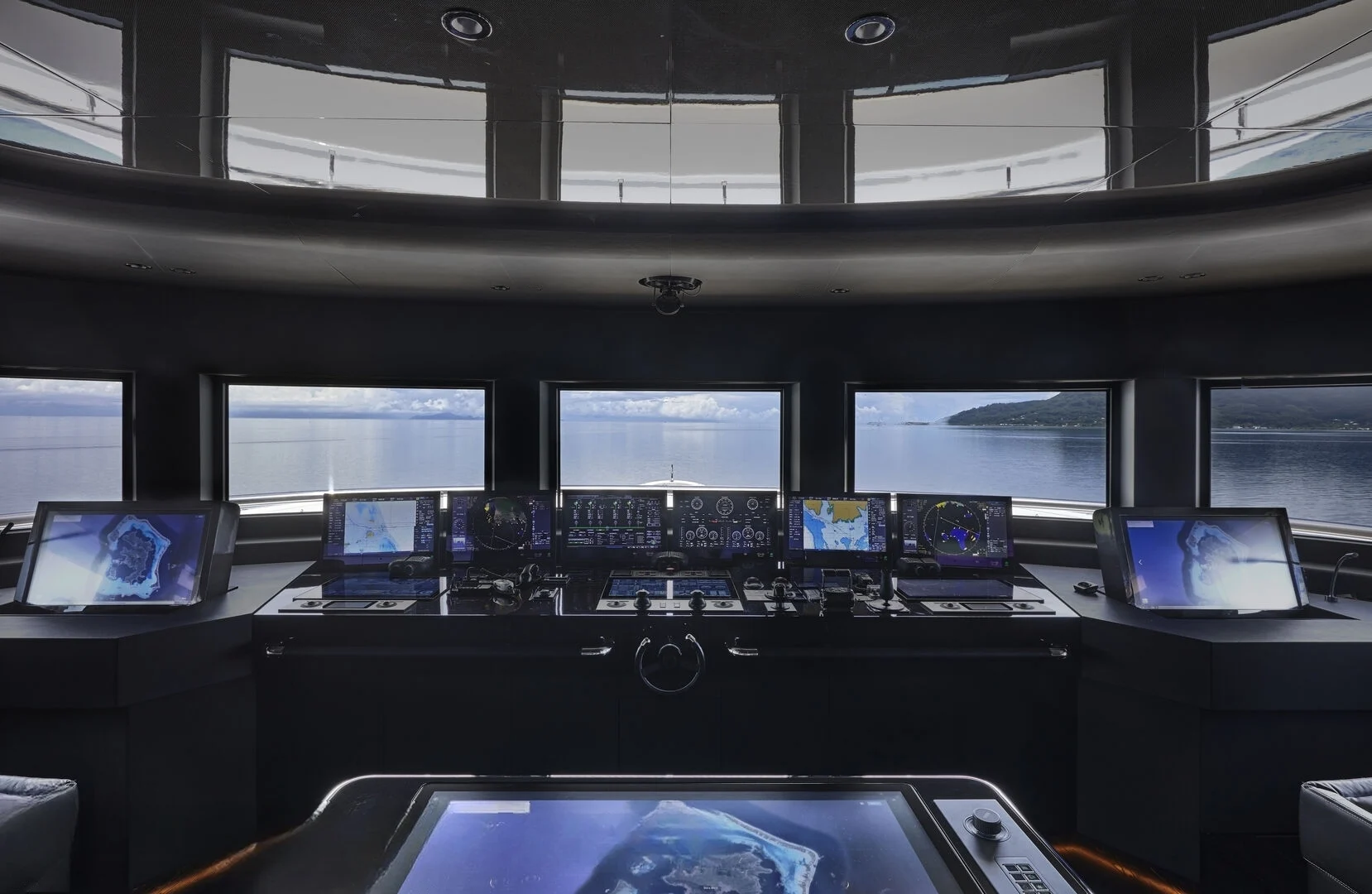 A preview of interior Bridge driving area