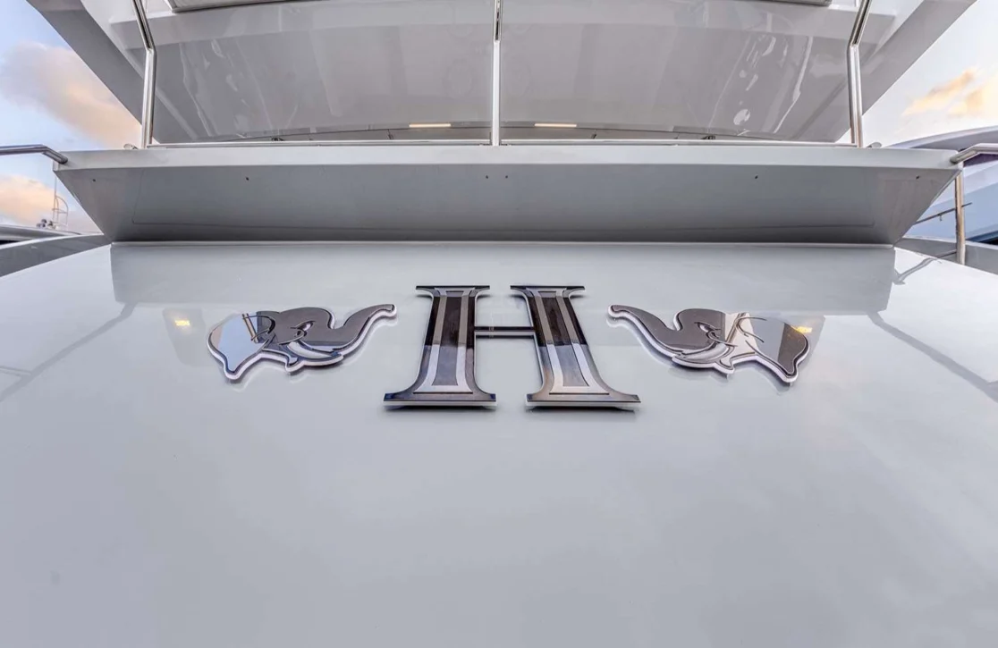 An image of H yacht